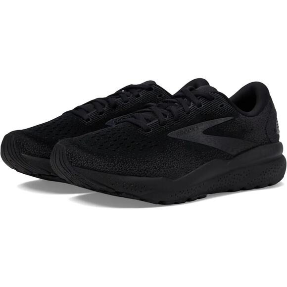 Brooks Mens Ghost 16 Running Sneaker US 10.5 Narrow EU 44.5 Black Athletic EUC main image 8